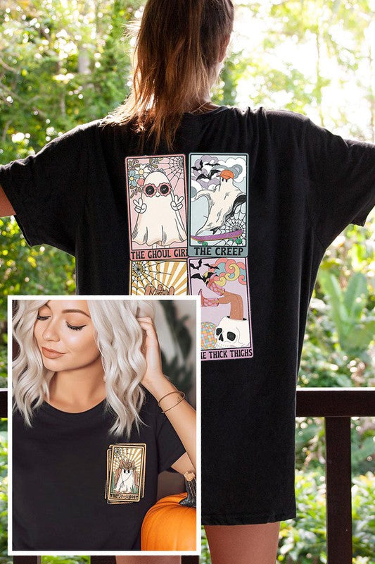 UNISEX SHORT SLEEVE BOO TAROT