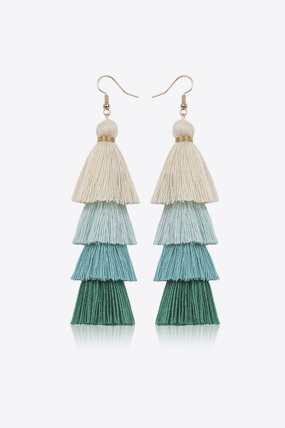 Layered Tassel Earrings